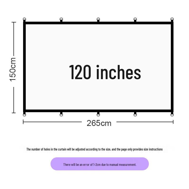 

Portable Outdoor Projector Screen
