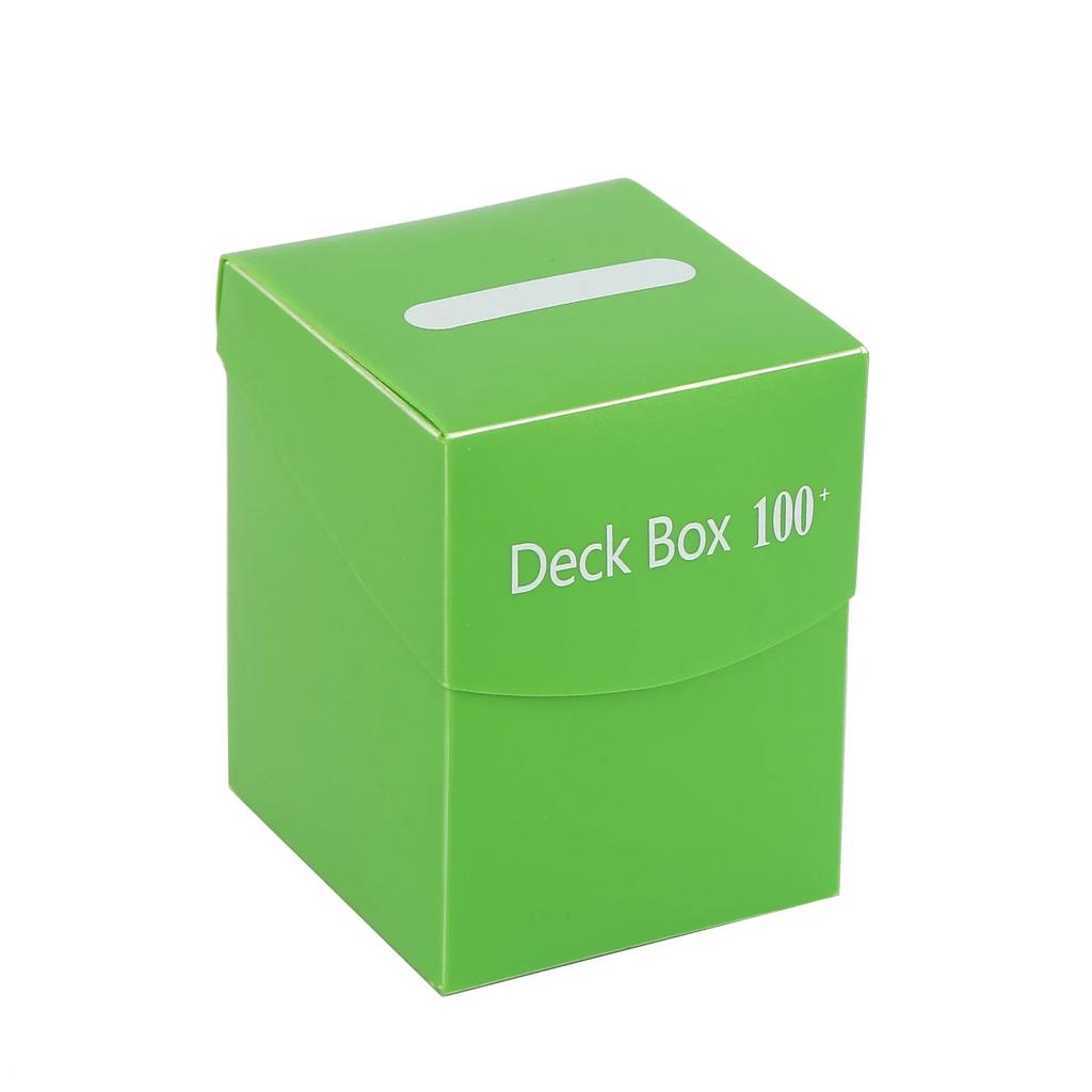 100+ Capacity Card Deck Box Trading Card Storage Box for Pokemon Magic YuGiOh Collectible Sport Cards Case Card Organizer