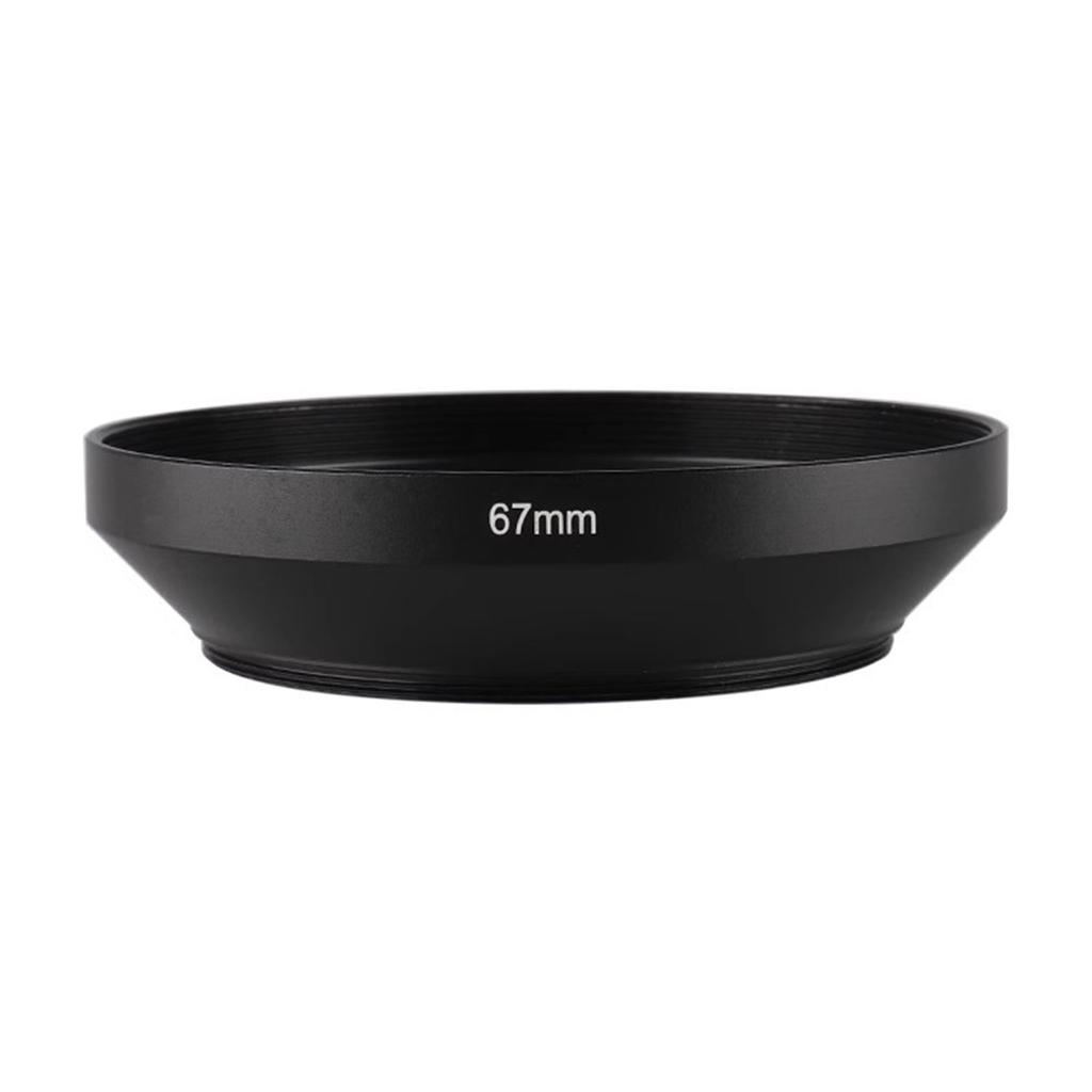 Wide-Angle Lens Hood for DSLR Cameras 39mm 40.5mm 43mm 46mm 49mm 52mm 55mm 58mm 62mm 72mm 77mm 82mm Metal
