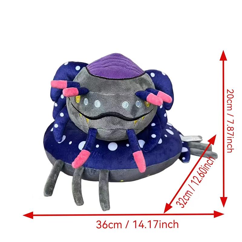 20CM New Hot Subnautica Cartoon Game-related Periphery Plush Toy Cute Anime Character Deep-sea Snake Doll Kid Fan Birthday Gifts