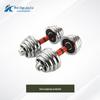 Electroplated Dumbbell Barbell Set