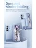 Compatible Samsung Z Fold7/6 Case with Dual Hinge Pen Slot, Pen Shell Film, Full Coverage, and Drop-proof Protection.