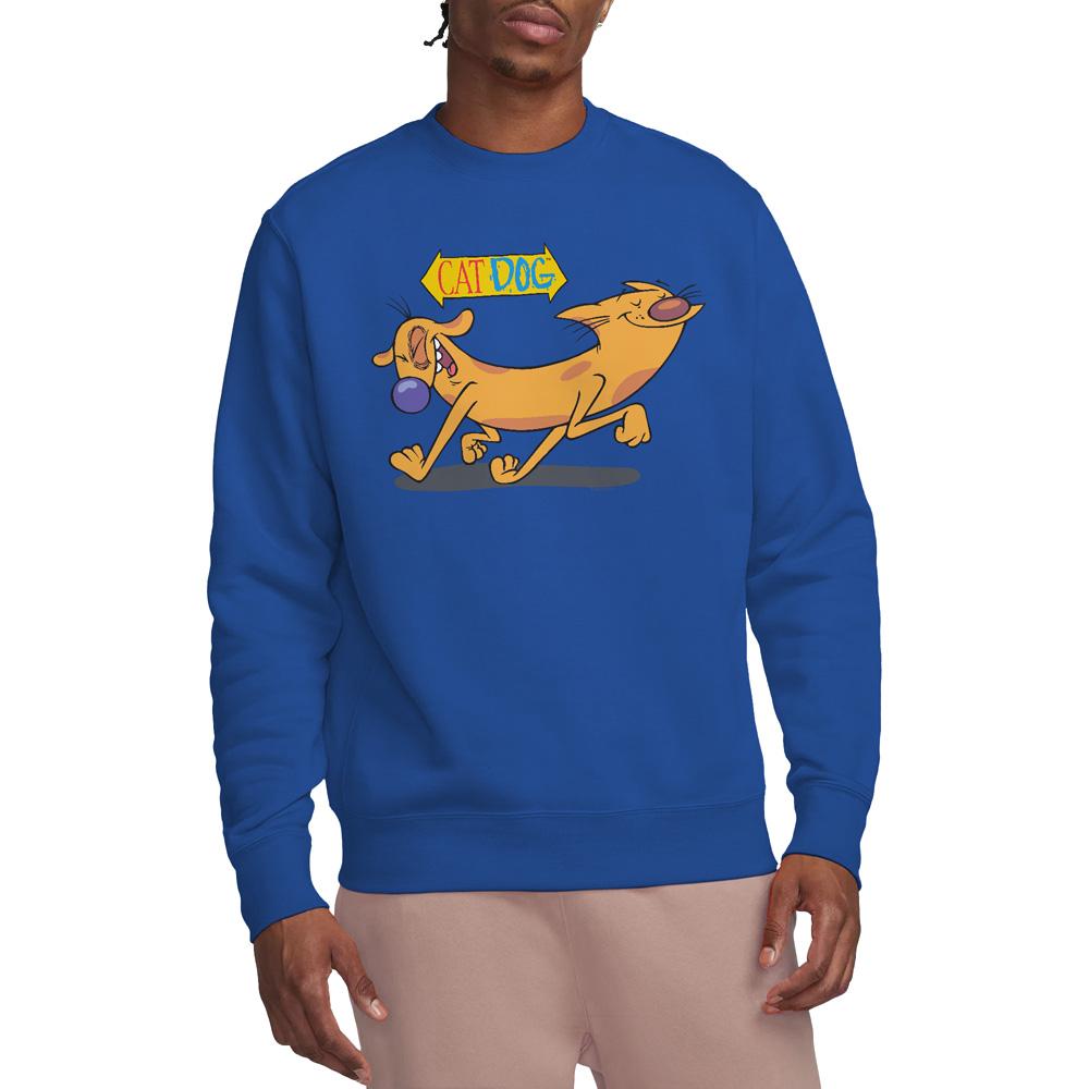 CatDog Unisex Adult Happy Paws Sweatshirt