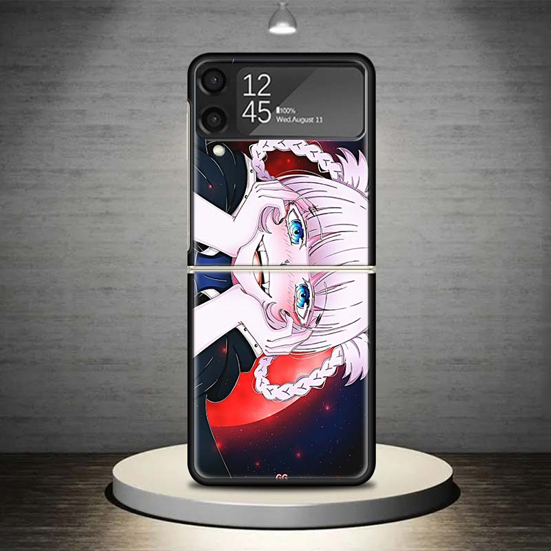 Nazuna Nanakusa Anime Phone Case For Samsung Galaxy Z Flip 7 6 5 4 3 5G Shockproof Cover Z Flip7 Flip6 ZFlip5 Flip3 Flip4 Luxury