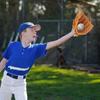 1ks tréninkové vybavení Baseballová rukavice Baseballová tréninková softballová soutěžní rukavice pro děti