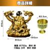 Felimoa Double Dragon Feng Shui Dragon Copper and Entrance Lucky Good Water Cup Included Figurine, Crystal, Decor, Charm, Fortune,