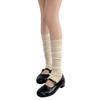 Women's Mid-Calf Bow Ballet Pile Socks - Spring/Autumn Style
