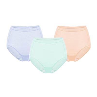 Women's High-Waist Cotton Briefs 3-Pack