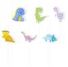 Dinosaur Candles, 6-7 Cm, 6 Pcs.