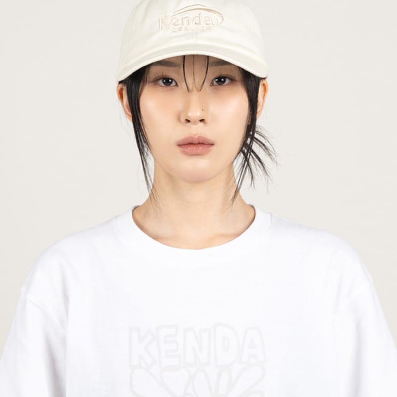 

KENDA SLASH LOGO PIGMENT BALL CAP - IVORY / PGBC01-14s IVORY_FREE