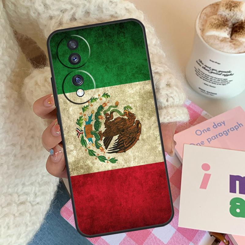 Mexico Mexican Flag For Honor Magic 8 7 5 6 Pro Case For Honor 200 400 50 90 70 Lite X8c X8b X9a X9b X9c X9d Win