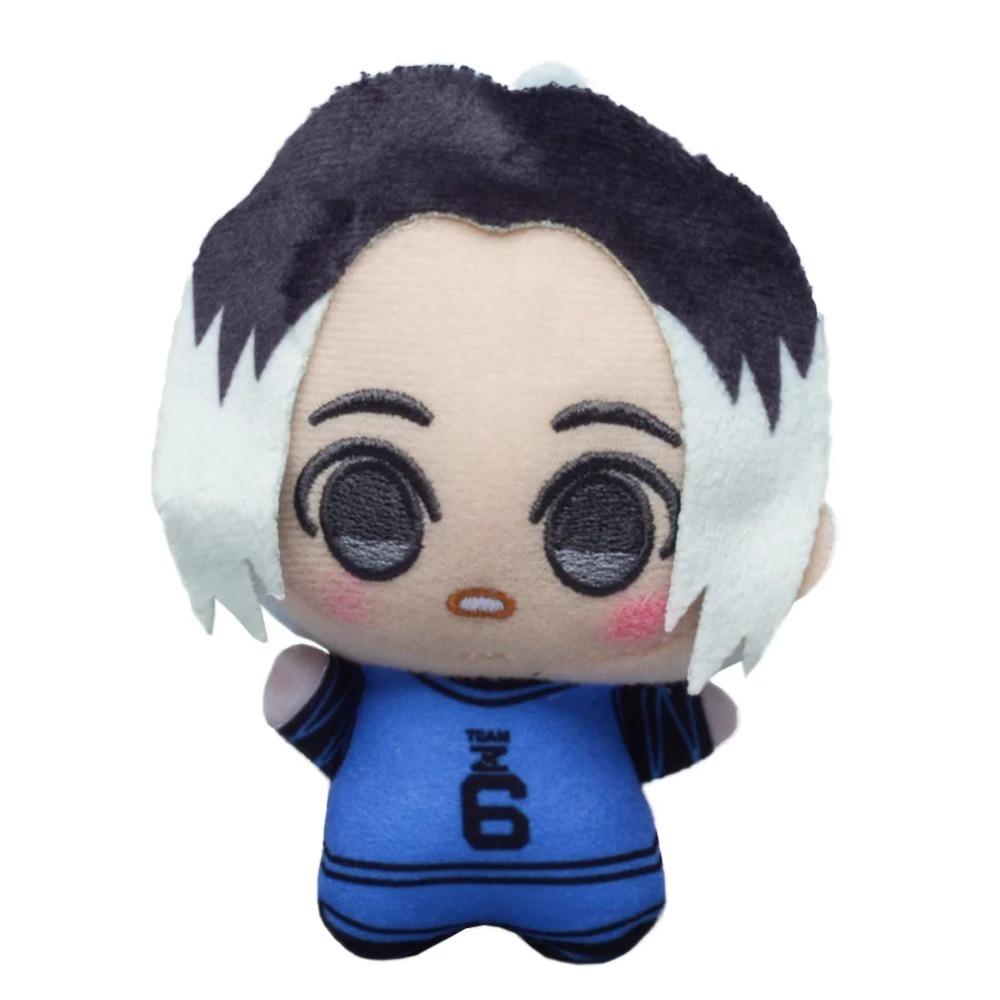 mini Anime Isagi Yoichi peripherals Plush Isagi Yoichi Bachira Meguru Kunigami Rensuke Plushies Doll Decoration stuffed toy 11cm