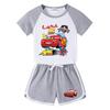 2025 Kids' Summer Outfit: Boys and Girls T-shirt & Shorts Set