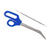 Stainless Steel Pedicure Nail Tool Set Long Handle Toenail Scissors Nails File