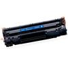 G&G Compatible CC388A Black Toner Cartridge Twin Pack