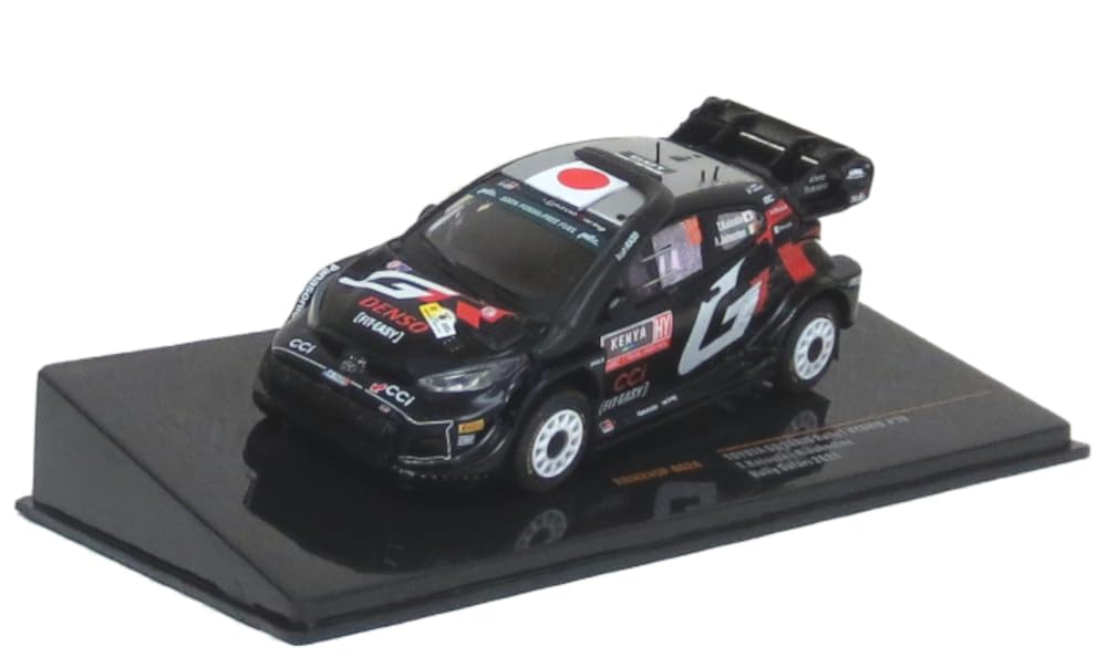 

IXO Масштаб 1/43 Toyota GR Yaris Rally1 Hybrid 2024 Ралли Сафари Кения 2-е место #18 Такамото Кацута/А. Джонстон