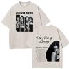 Olivia Dean Art Of Loving Tour 2026 Graphic Vintage Washed Tshirt Unisex Unisex Summer Loose Casual Cotton Oversized Tshirts Tops