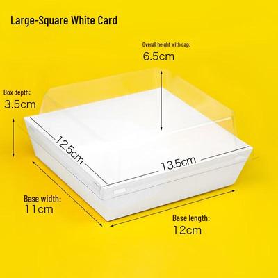 Multi-purpose Pastry & Cake Roll Packaging Boxes