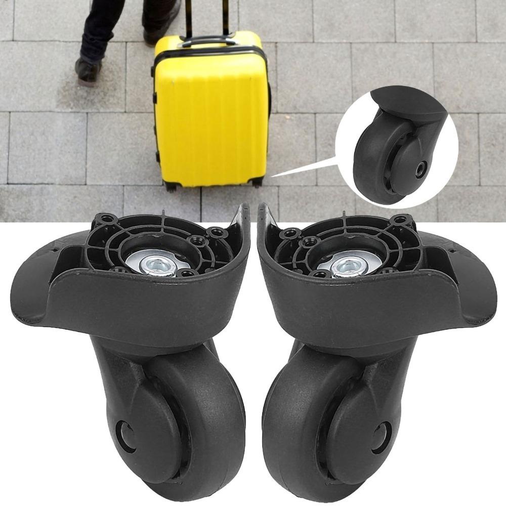 1 Pair 360° Swivel Suitcase Wheels Easy Installation Replacement Wheels  Travel Suitcase