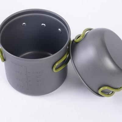 DS-101 Tragbares Outdoor-Camping-Picknick-Kochgeschirr-Set