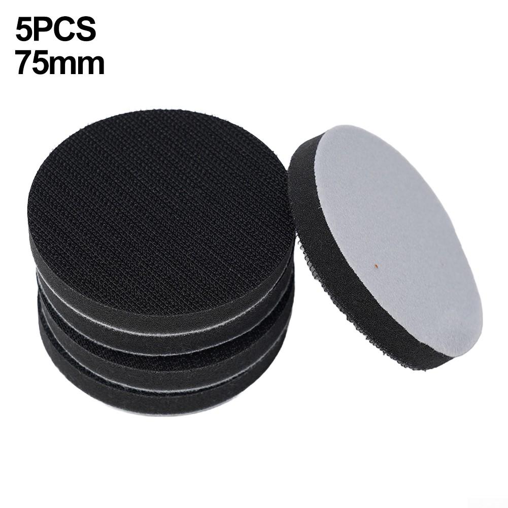 Accessories Interface Pads Backing Pad 5pcs Against Damage Black+white