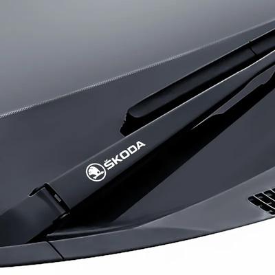 Accessoires de Voiture PVC Emblème Carrosserie Porte Latérale Jantes Roues Autocollants Pour Skoda Yeti Fabia Octavia 3 2 a5 a7 Kodiaq Karoq Kami Rapid