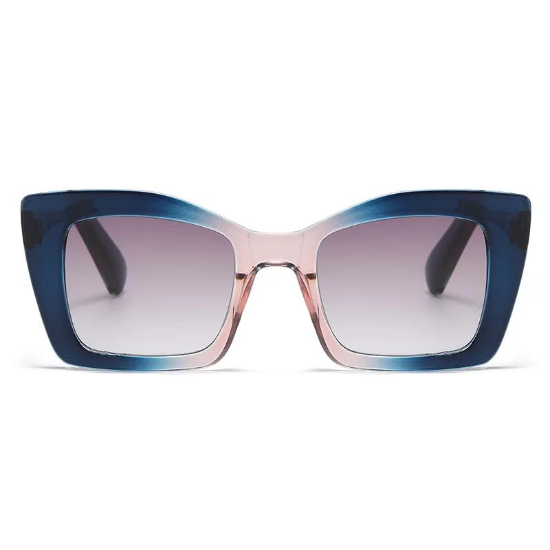 Fashion Large Frame Progressive Colour Presbyopia Glasses Women Brand Design Shading UV Protection HD Reading Glasses