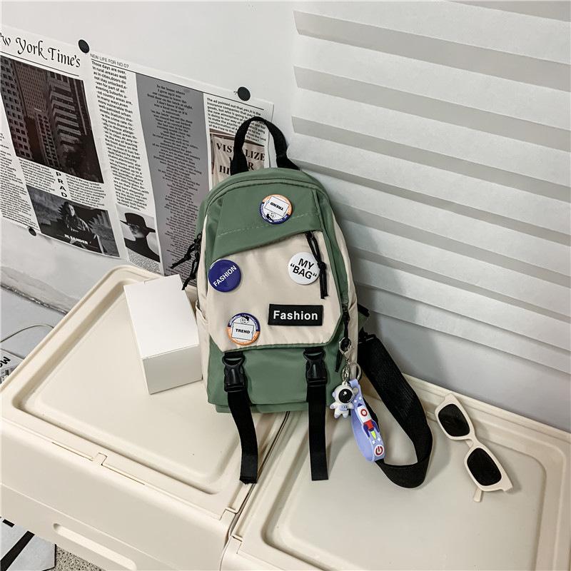 Men'S Casual Chest Bag Student Small Crossbody Bag Personalized Shoulder Bag Women'S Lightweight Small Backpack