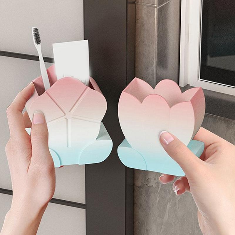 Uroczy Karmelowy Budyń Galaretka Lotos Wiaderko do Przechowywania Pędzli do Makijażu Wielofunkcyjny Duża Pojemność Ozdoba na Biurko Kreatywny Pojemnik na Długopisy