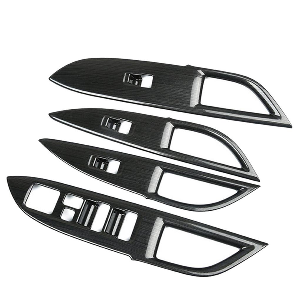 Window Button Cover Anti-Wear Parts Interior Trim Styling Protection Car Accessories for Mitsubishi Outlander 2016-2019