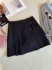 Women's Korean Style Gray Pleated A-line High-Waisted Skirt - Summer 2026 Slimming, Anti-exposure, Versatile