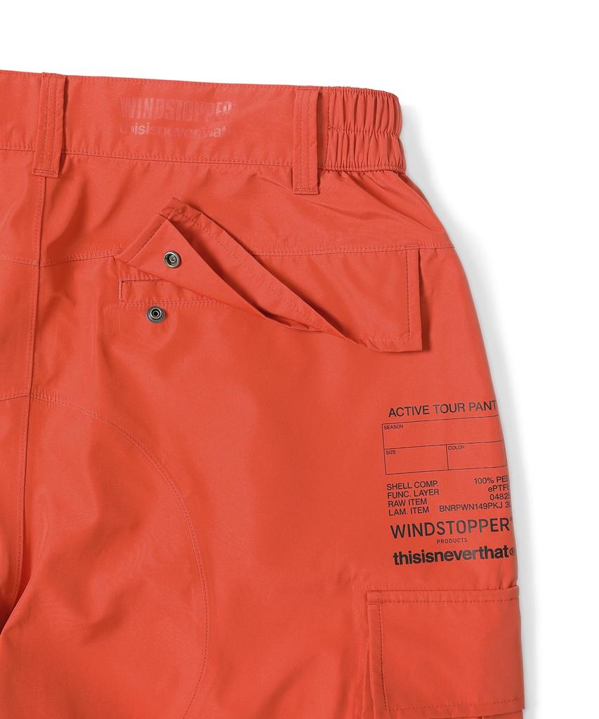 THISISNEVERTHAT Windstopper® Active Tour Pant Red