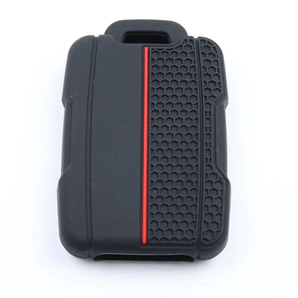 Silicone Car Key Cover Case Fob For Chevrolet Suburban Silverado Gmc Terrain Yukon Tahoe Sierra Smart Auto Accessories Key Ring