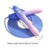 2.8M Length Jump Rope with Counter Non-slip Handle Fitness Jump Rope  Weight Loss