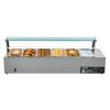 Commercial Food Warmer 6 X 1/3 Size Pans Buffet Bain Marie with Glass Cover
