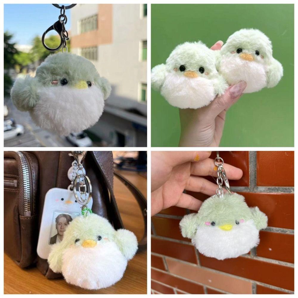 Key Ring Bird Plush Pendant JinYoung Jackson Bird Key Ring Cartoon GOT7 Plush Keychain Kids Toy