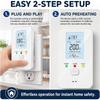 2026 New  Professional 4-in-1 Detector, Multi Gas Detector Plug in with LCD HD Screen, Easy Setup, Plug Play, Energy-Efficient Design, for Home,