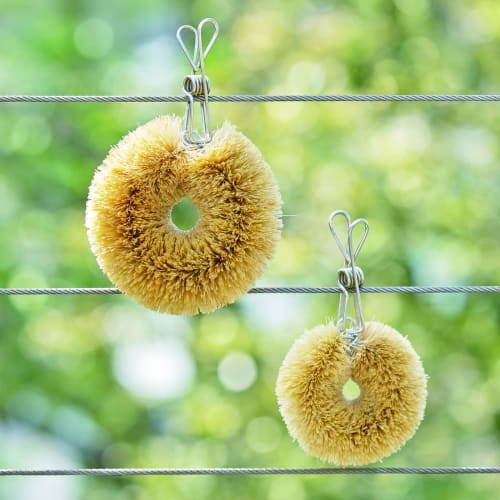 Kamenoko Nishio Shoten White Palm Brush (Small)