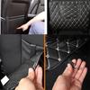 Leather Car Rear Seat Anti-Kick Pad Back Seats Cover Armrest Anti-dirty Protection Mat For Mazda 2 Mazda2