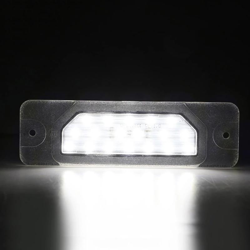 2 lumini pentru mașină 18 Smd LED E4 aprobate cu LED pentru lampă pentru plăcuța de înmatriculare pentru Nissan CEFIRO A33 99 ~ 03 pentru MAXIMA 00 ~ 06 pentru Fuga