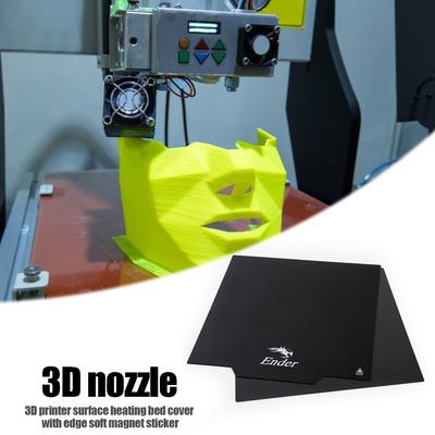 Abnehmbare magnetische Bauoberflächenplatte für Creality Ender 3 Ender 3 Pro CR-20 für 3D-Drucker Magnetische Bauplatte