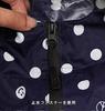 KiU Heavy Rain Poncho for Cycling, Water-Repellent and Waterproof, with Storage Bag, Men's and Women's, Splash Black, K64-135