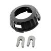 P25 Grass Trimmer Housing Replacement Set With Retaining Fasteners for Head Assembly Maintenance and Garden Tool