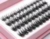 UNIQUE LASHES Factory Price 30D 40D Cluster Lashes Book Large Capacity Fluffy Wispy Individual Lashes for DIY Lashes at Home