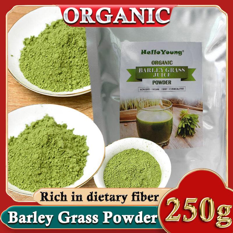 250g Organic Barley Grass Powder Superfood Vegan Rich Dietary Fiber, No Addtives