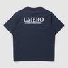 UMBRO Seersucker Short Sleeve Piste Navy (Uq223Cwt64)