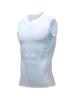 Men's Quick-Dry Fitness Sleeveless Set: Tight-Fit Wide-Shoulder Running & Basketball Training Vest & Shorts.