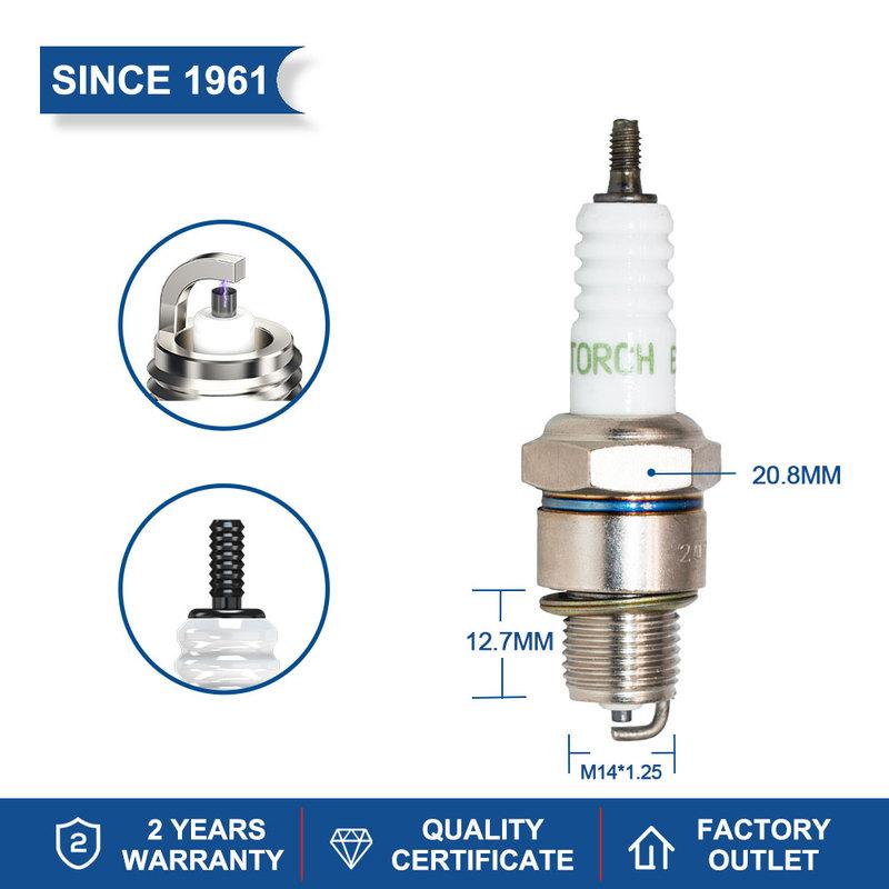 2-8PCS Spark Plugs Torch E7TC replace for Candles 5111/BP7HS  W22FP W22FP-U W22FPUS FLAT 603302211 TOYOTA 90098-22515