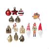 32-Piece Festive Christmas Baubles Set for Indoor And Outdoor Use
