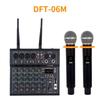 Professional Mixer Bluetooth 5.0 Computer Recording Live Broadcast Small Home Stage Audio Reverb System Sound Card Mixer